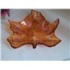 Image 4 : Maple leaf carnival glass dishes.