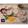 Image 1 : Group of vintage Melmac & Duraware dishes, China plates,utensils by Fuller & Majic