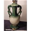 Image 5 : Vintage victorian style lamp Green.