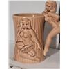 Image 3 : 1970's risque handle mugs.