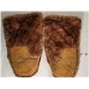 Image 4 : Early century beaver & leather mitts.