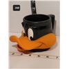 Image 1 : 1992 Warner Bros. Daffy Duck mug.