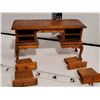 Image 5 : Vintage collector wood miniature furniture with opening doors & drawers.