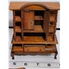 Image 8 : Vintage collector wood miniature furniture with opening doors & drawers.