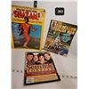 Image 1 : Collector magazines. Shazam, Six Million Dollar Man, & Seinfeld.