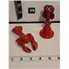 Image 1 : Vintage cast lobster bottle opener & bell