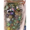 Image 2 : Jars of marbles. One is old embossed safety Seal.