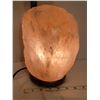 Image 3 : Very heavy salt rock lamp with dimmer switch.