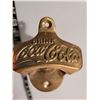 Image 4 : Vintage brass Coca-Cola wall mount bottle opener.