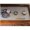 Image 2 : Vintage Strauss smoker's cabinet radio. Working