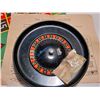 Image 3 : Vintage 1940`s small Roulette wheel (Made in England)  & bakelite betting chip holder. Some Hoyle ch