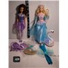 Image 1 : Ballet Barbies. 2003 Fantasy tales, Mattel B5828 Odette barbie of Swan Lake with swan.