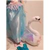 Image 3 : Ballet Barbies. 2003 Fantasy tales, Mattel B5828 Odette barbie of Swan Lake with swan.