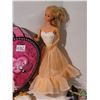 Image 6 : Vintage Barbie dolls & case with vintage clothes & accessories.