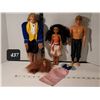 Image 1 : 1991 Disney Beauty & the Beast, Mattel Prince Adam with mask, Princess Moana & Kristoff dolls
