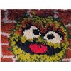 Image 4 : Late century Sesame Street books & rug hooked Oscar the grouch.