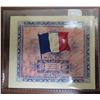 Image 2 : France. Allied Military Currency. 1944 5 Francs. Beautiful French flag on the back. VF.