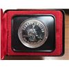 Image 1 : 1975 Specimen Silver Dollar. Commemorates the 100th Anniversary of Calgary. Popular cowboy on buckin