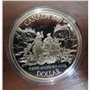 Image 1 : 1989 Proof Silver Dollar. Commemorates the 200th Anniversary of Alexander Mackenzie’s explo