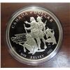 Image 1 : 1990 Proof Silver Dollar. Commemorates the 300th Anniversary of HBC fur trader & explorer Henry Kels