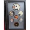 Image 1 : 1988 Double Dollar Proof Set. Silver Dollar commemorates the first heavy industry in Canada. Proof w
