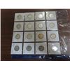 Complete set of 16 Canadian Elizabeth II Silver 25 Cents. Includes 1953 No Shoulder Fold, 1953 Shoul