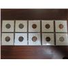 Image 2 : Lot of 10 U.S. Lincoln Head Cents. Includes 1973D, 1974D, 1974, 1974S, 1975D, 1976D, 1976, 1977, 197