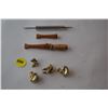 Image 1 : Gold panner pins & Cigarette holders