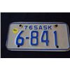 Image 1 : 1976 Saskatchewan motorcycle license plate