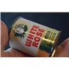 Image 5 : White Rose Oil Tin Bank - Has Coins Inside