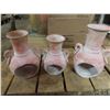 Image 2 : set of 3 beautiful vases for citronella candles