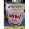 Image 2 : home brand jam tin and vintage 8lb honey tin