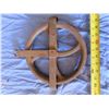 Image 1 : 9" vintage cast well pulley
