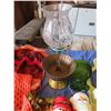 Image 2 : misc knit coasters , xmas candles , light stand , organizer