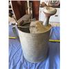 Image 2 : vintage galvanized flowering pot