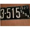 Image 1 : 1927 Passenger License Plate 3-515