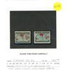 Image 1 : Canada 85,86 F-VF mint first xmas stamps ever issued Dec.1898 uni-trade Cat. 120.00