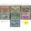 Image 1 : canada 268-73, C9 Vf used peace issue set 1949 yr.