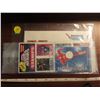 Image 1 : Comic book heroes 1995 on cover & 4 PKgs of marvel superheroes stamps un-opened & justice laegue car