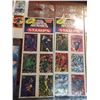 Image 4 : Comic book heroes 1995 on cover & 4 PKgs of marvel superheroes stamps un-opened & justice laegue car