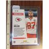 Image 2 : 2018 travis kelce score kansas city chiefs sidelines short print mint
