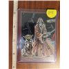 Image 1 : 1993 star wars topps galaxy etched insert obi-wan and yoda 5 of 6 rare mint