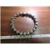 Image 1 : (Round crystal bangle bracelet W magnetic clasp