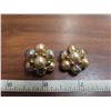 Image 1 : pearl clip on earrings- one clip missing