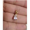 Image 2 : Small 3 white nd 1 pink stone pendent