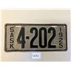 Image 1 : 1925 SK license plate