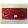 Image 2 : 1934 SK license plate