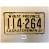 Image 1 : 1951 SK license plate