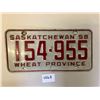 Image 1 : 1958 SK license plate