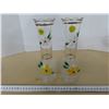Image 1 : Pair of 9 inch hand painted vases